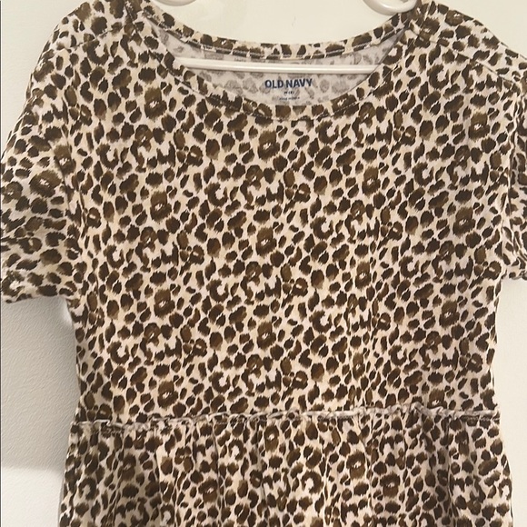 Old Navy Black and Cream A-Line Casual Dress - Picture 4 of 6